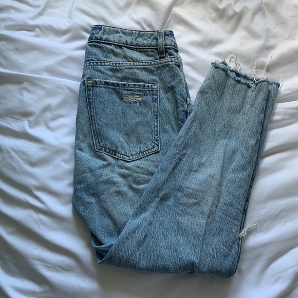 Garage light blue mom jeans - Picture 1 of 3